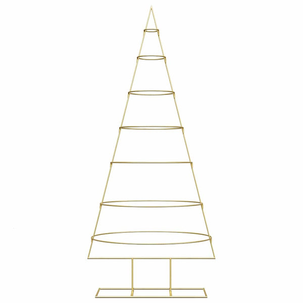 Metallinen joulukuusi Kulta 180 cm Jauhemaalattu teräs