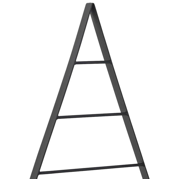Metallinen joulukuusi Musta 60 cm Teräs