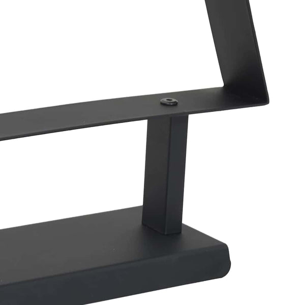 Metallinen joulukuusi Musta 60 cm Teräs