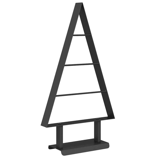Metallinen joulukuusi Musta 60 cm Teräs