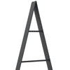 Metallinen joulukuusi Musta 90 cm Teräs