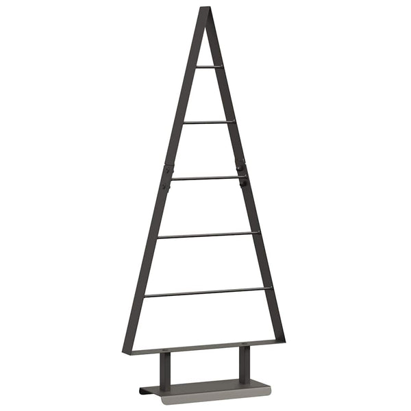 Metallinen joulukuusi Musta 90 cm Teräs