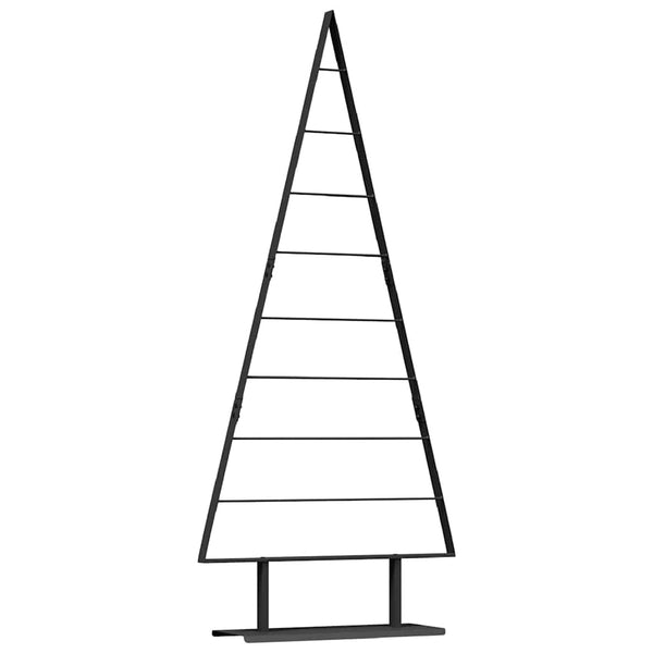 Metallinen joulukuusi Musta 180 cm Teräs
