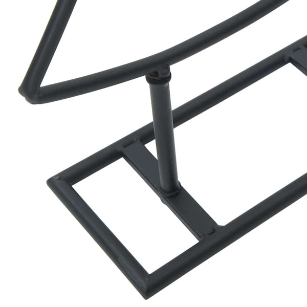 Metallinen joulukuusi Musta 60 cm Teräs