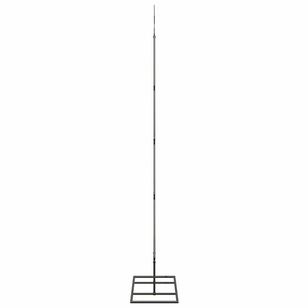 Metallinen joulukuusi Musta 125 cm Teräs