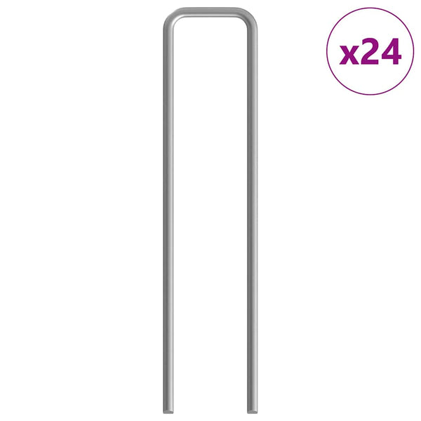 2 kpl kanahäkki Hopea 600 x 100 x 210 cm Galvanoitu teräs