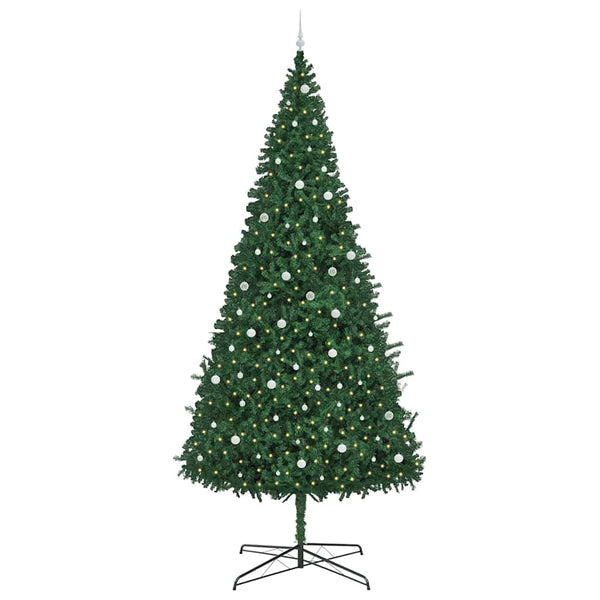 Joulukuusi Vihreä 400 cm Polyvinyylikloridi