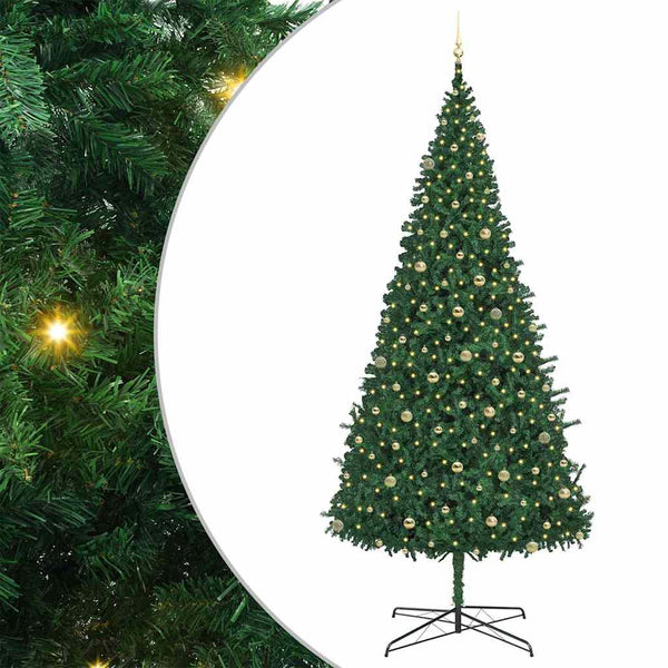 Joulukuusi Vihreä 400 cm Polyvinyylikloridi