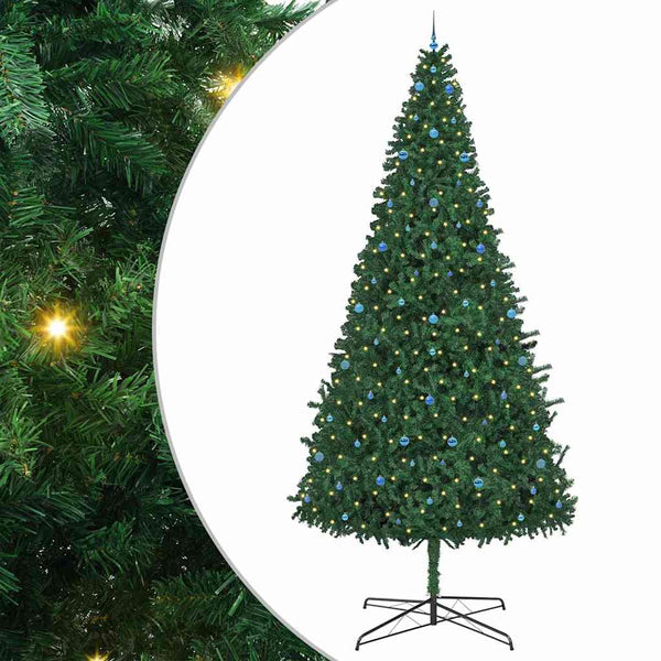 Joulukuusi Vihreä 400 cm Polyvinyylikloridi