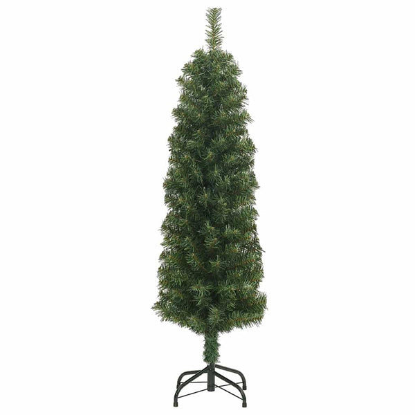 Tekojoulukuusi jalustalla Vihreä 150 cm PVC, teräs ja muovi