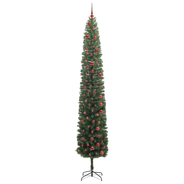 Tekojoulukuusi jalustalla Vihreä 300 cm PVC, teräs ja muovi