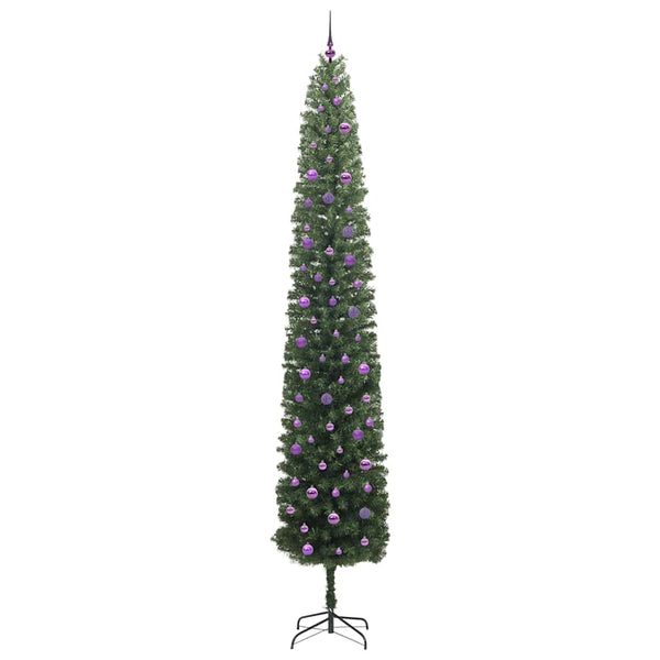 Tekojoulukuusi jalustalla Vihreä 300 cm PVC, teräs ja muovi