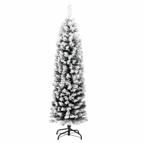 Tekojoulukuusi jalustalla Vihreä 150 cm PVC, teräs ja muovi