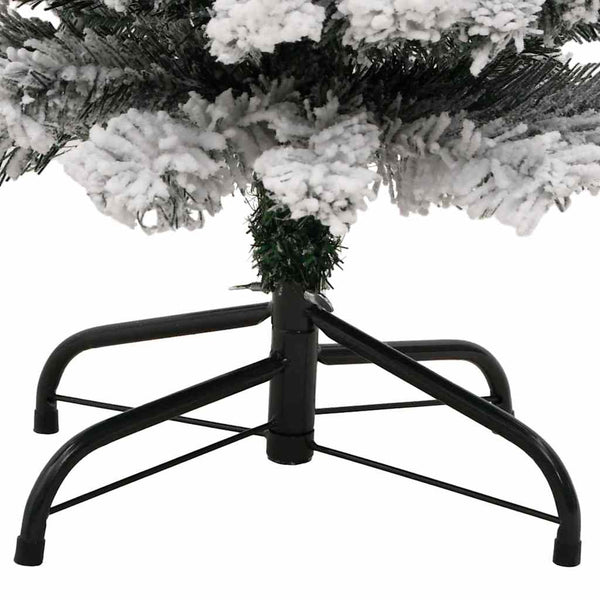 Tekojoulukuusi jalustalla Vihreä 150 cm PVC, teräs ja muovi