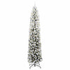 Tekojoulukuusi jalustalla Vihreä 240 cm PVC, teräs ja muovi