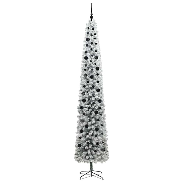 Tekojoulukuusi jalustalla Vihreä 270 cm PVC, teräs ja muovi