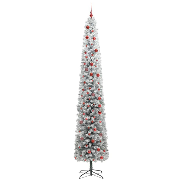 Tekojoulukuusi jalustalla Vihreä 300 cm PVC, teräs ja muovi