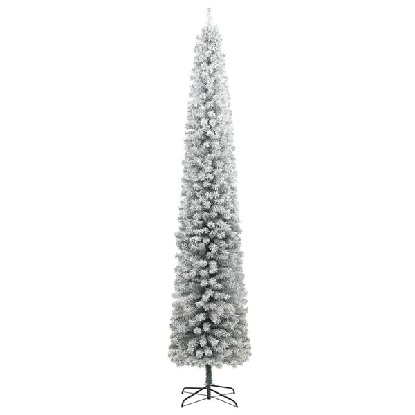 Tekojoulukuusi jalustalla Vihreä 300 cm PVC, teräs ja muovi