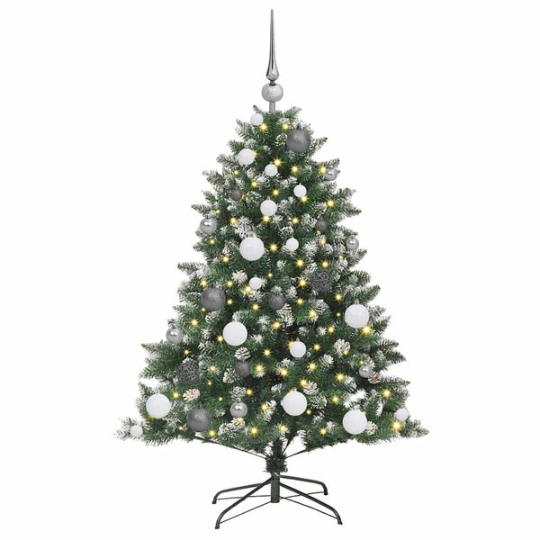 Tekojoulukuusi Vihreä 120 cm PVC ja muovi ja teräs
