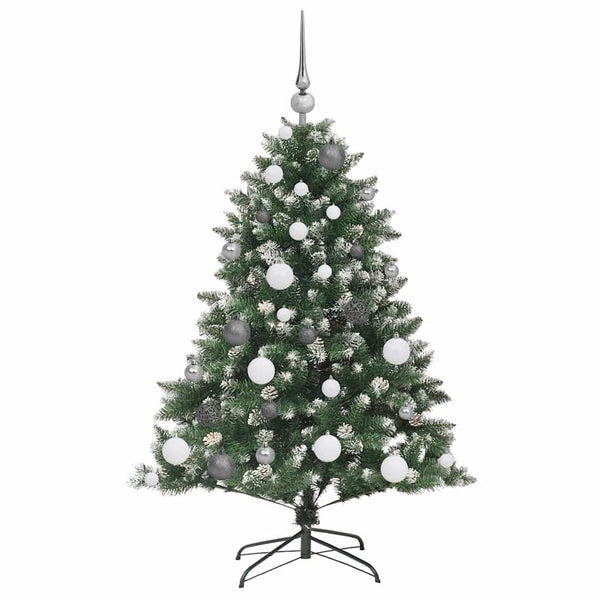 Tekojoulukuusi Vihreä 120 cm PVC ja muovi ja teräs