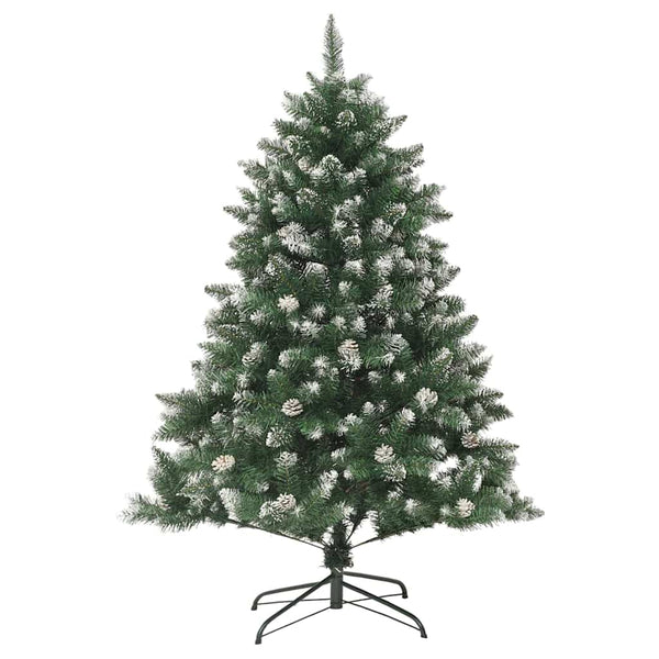 Tekojoulukuusi Vihreä 120 cm PVC ja muovi ja teräs