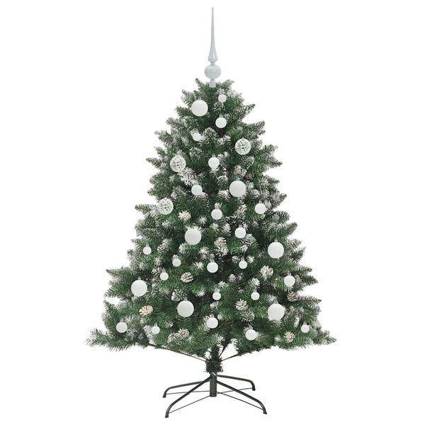 Tekojoulukuusi Vihreä 120 cm PVC ja muovi ja teräs