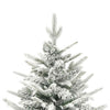 Tekoinen Esivalmistettu Joulukuusi Pallosetillä Vihreä 120 cm
