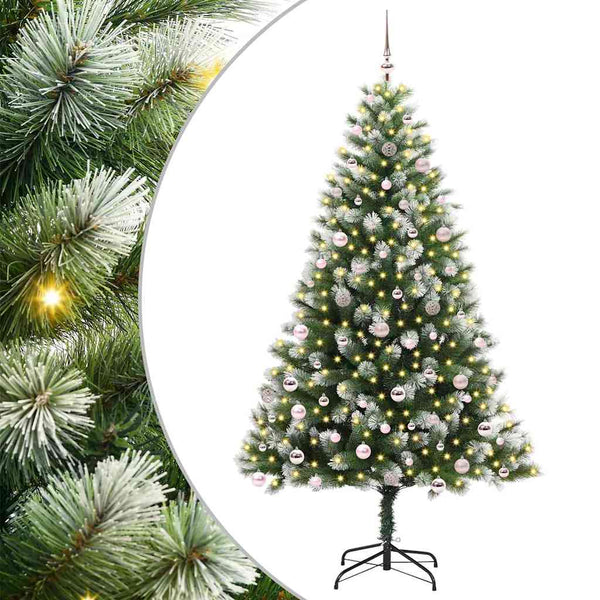 Tekokuituinen jouluvalo, jossa lumipeite 300 LEDiä