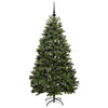 Tekojoulukuusi 300 LED-valoilla, 180 cm, vihreä, PVC ja metalli