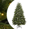 Tekojoulukuusi 300 LED-valoilla Vihreä 240 cm PVC ja metalli