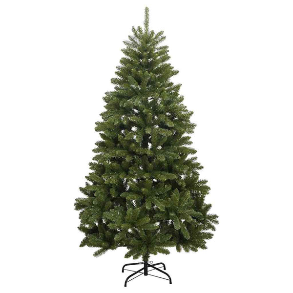 Tekojoulukuusi 300 LED-valoilla Vihreä 270 cm PVC ja metalli