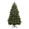Tekojoulukuusi 300 LED-valoilla Vihreä 270 cm PVC ja metalli