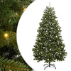 Tekojoulukuusi 300 LED-valoilla Vihreä 270 cm PVC ja metalli