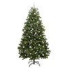 Tekojoulukuusi 300 LED-valoilla Vihreä 270 cm PVC ja metalli
