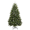 Tekojoulukuusi 300 LED-valoilla Vihreä 270 cm PVC ja metalli