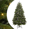 Tekojoulukuusi 300 LED-valoilla Vihreä 270 cm PVC ja metalli