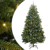 Tekojoulukuusi 300 LED-valoilla Vihreä 270 cm PVC ja metalli