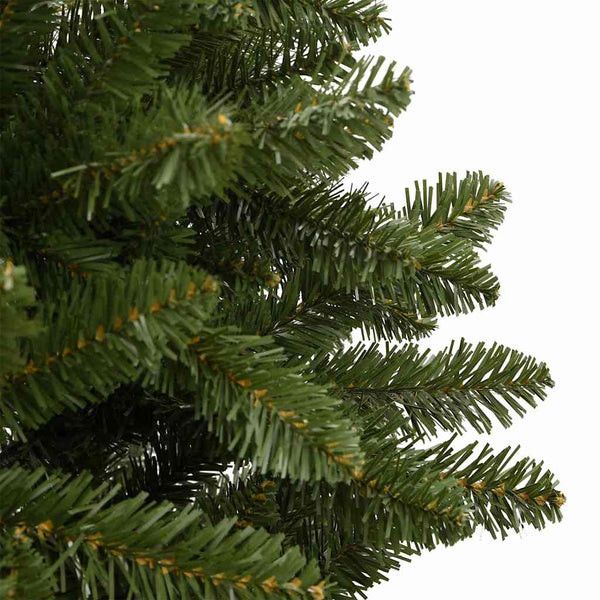 Tekojoulukuusi 300 LED-valoilla Vihreä 300 cm PVC ja metalli