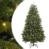 Tekojoulukuusi 300 LED-valoilla Vihreä 300 cm PVC ja metalli