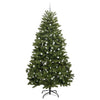 Tekojoulukuusi 300 LED-valoilla Vihreä 300 cm PVC ja metalli