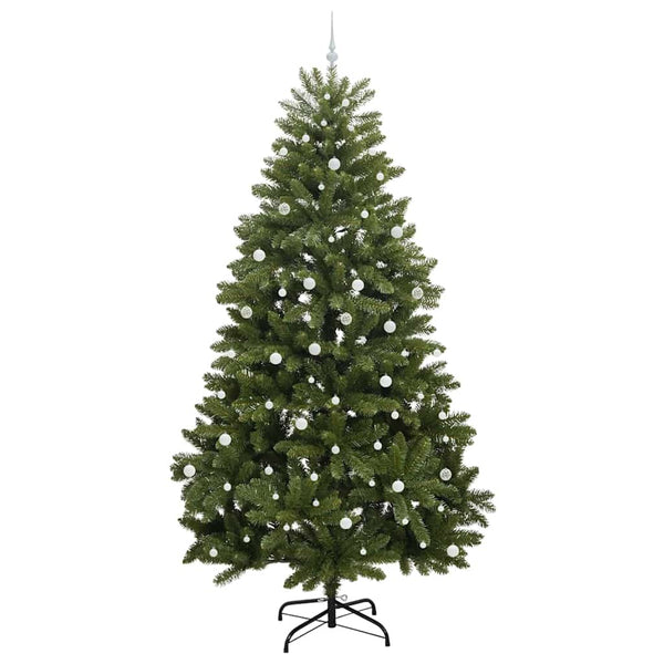 Tekojoulukuusi 300 LED-valoilla Vihreä 300 cm PVC ja metalli