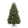 Tekojoulukuusi 300 LED-valoilla Vihreä 300 cm PVC ja metalli