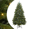 Tekojoulukuusi 300 LED-valoilla Vihreä 300 cm PVC ja metalli