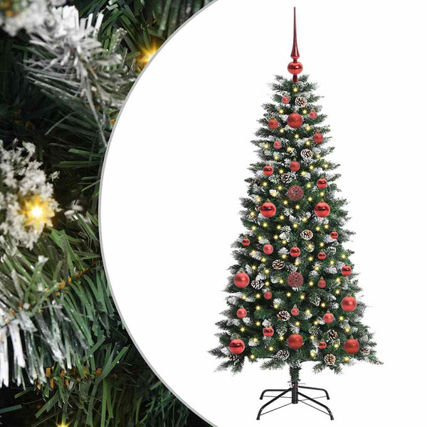 Tekojoulukuusi Vihreä 120 cm PVC, muovi ja teräs