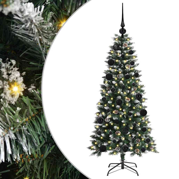 Tekojoulukuusi Vihreä 120 cm PVC, muovi ja teräs