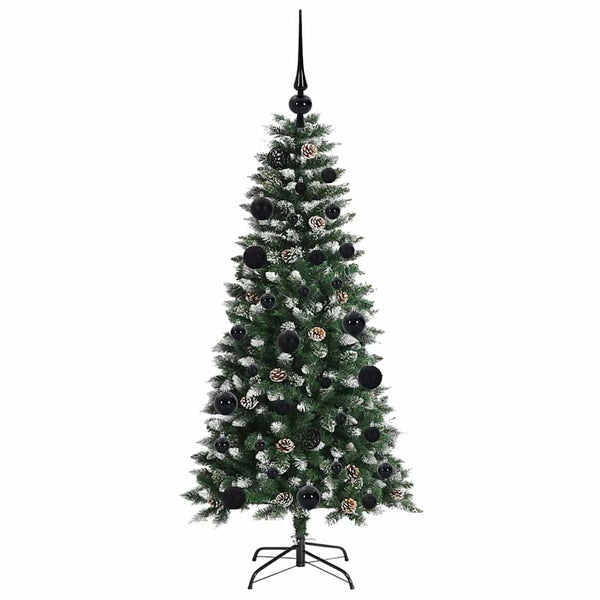 Tekojoulukuusi Vihreä 120 cm PVC, muovi ja teräs