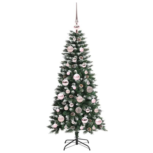 Tekojoulukuusi Vihreä 120 cm PVC, muovi ja teräs