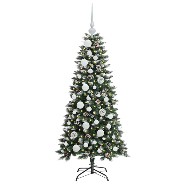 Tekojoulukuusi Vihreä 120 cm PVC, muovi ja teräs
