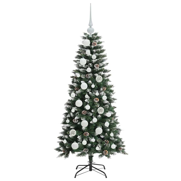 Tekojoulukuusi Vihreä 120 cm PVC, muovi ja teräs