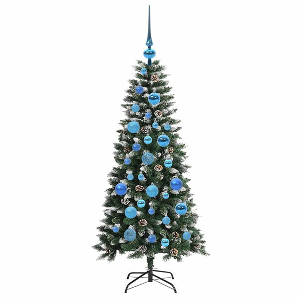 Tekojoulukuusi Vihreä 120 cm PVC, muovi ja teräs
